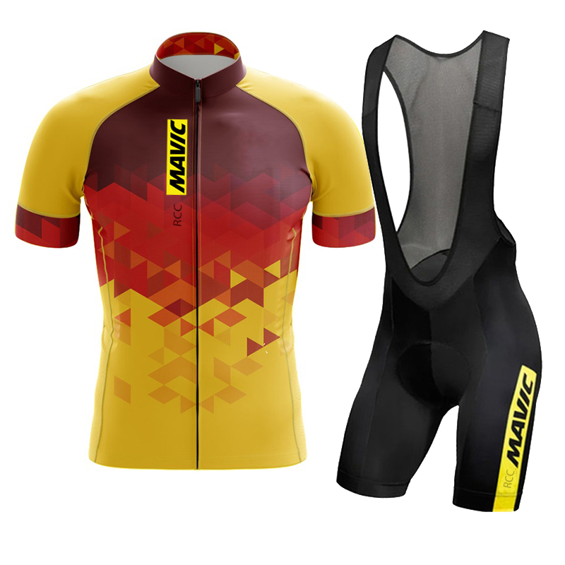 Race Bib - Męskie zestawy rowerowe MAVIC z krótkim