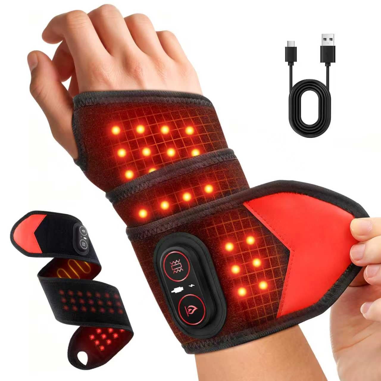 Ankle Brace - Przenośny owijak do terapii światłem czerwonym