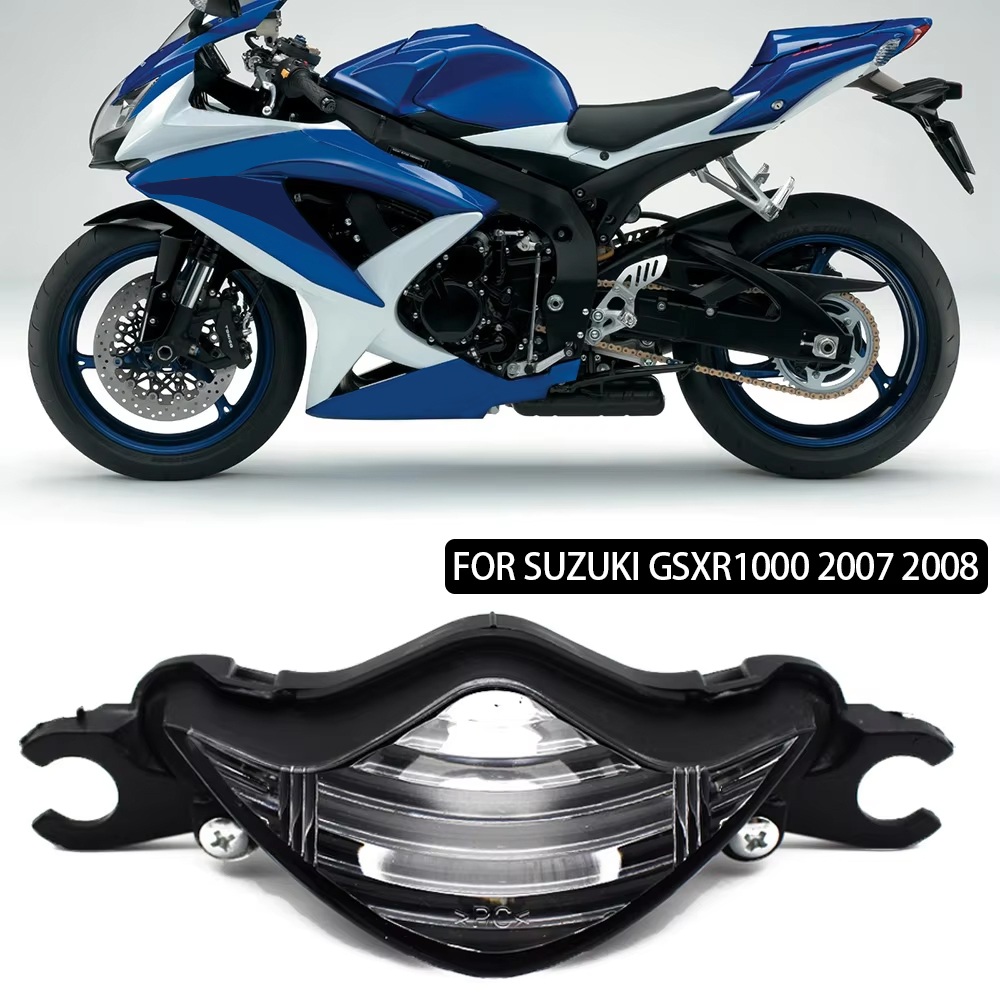 Running Headlamp - Reflektor przedni z przezroczystą reflektor motocyklowy