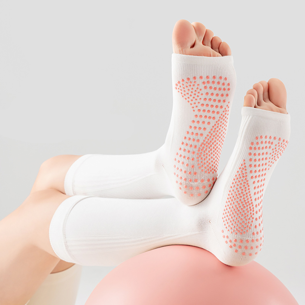 Sports Socks - Profesjonalne skarpety do jogi z odkrytymi