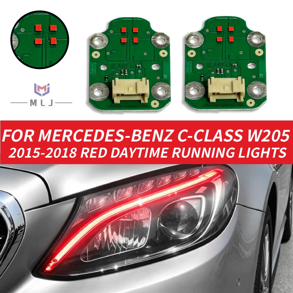 Running Headlamp - Dla Mercedes Benz Klasy C W205