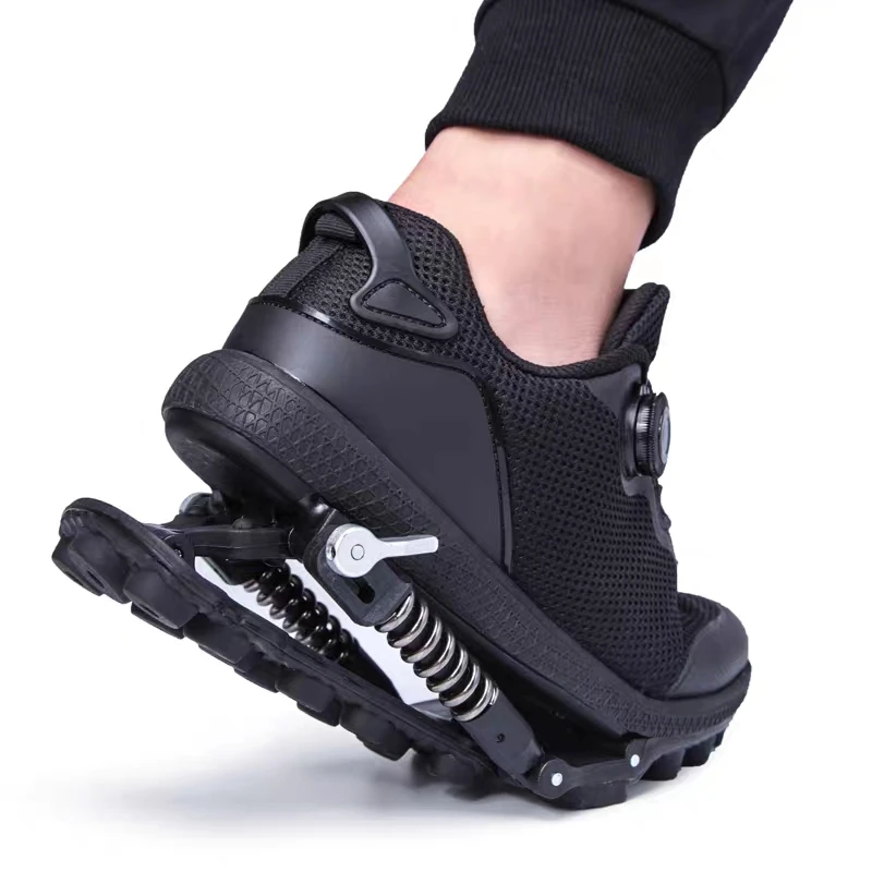 Running Shoes Women - Buty mechaniczne ze stalowymi sprężynowymi sznurowadłami,