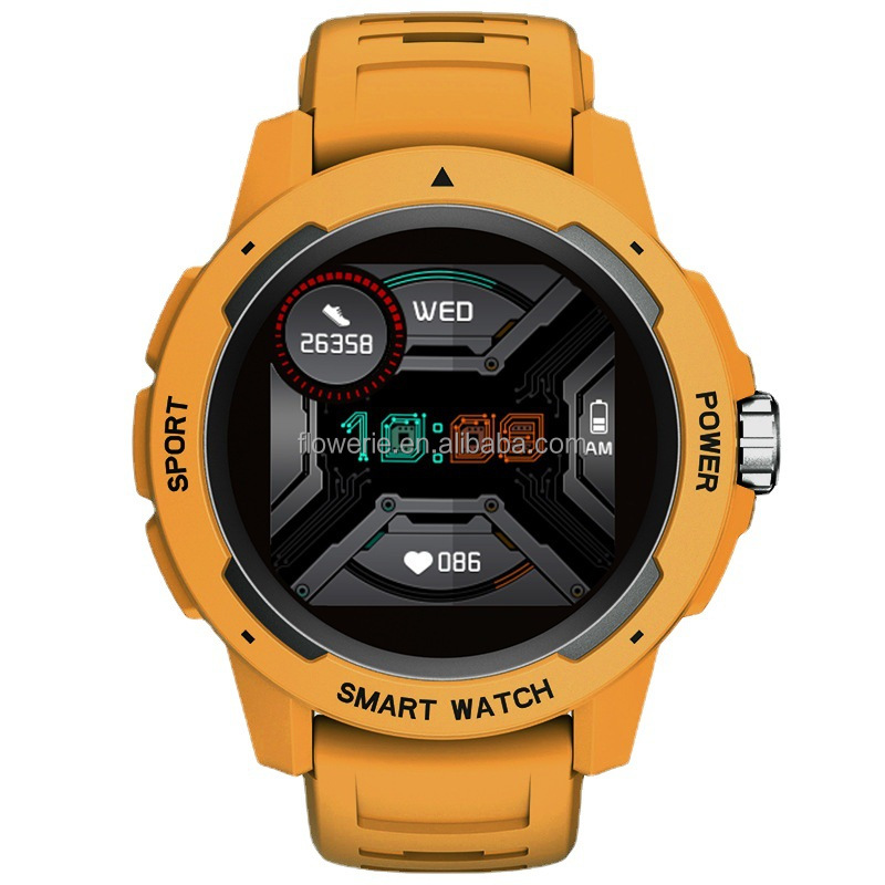 Running Watch - Wodoodporny taktyczny smartwatch sportowy IP68, 50m,