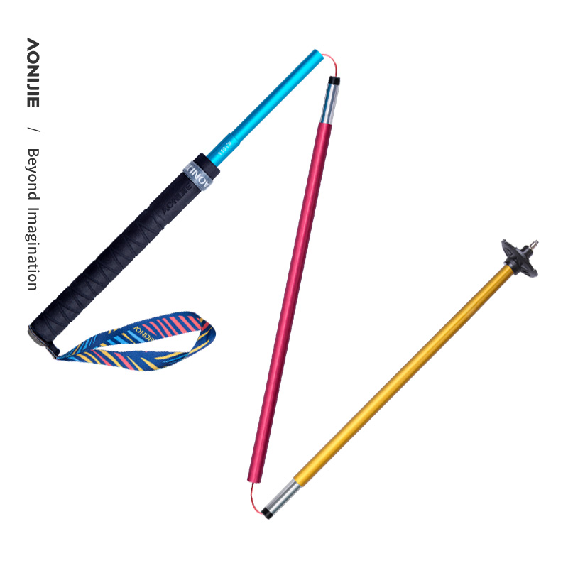 Trekking Pole Carbon - 2 szt. AONIJIE Nowe składane kije
