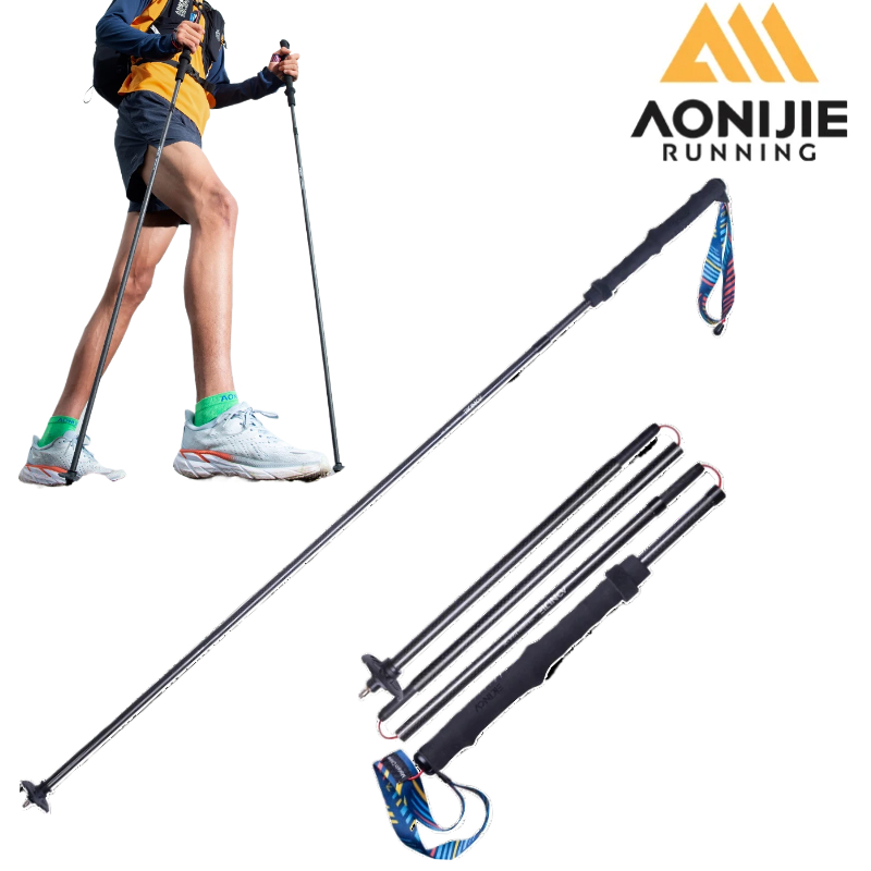 Trekking Pole Carbon - 2 szt. AONIJIE Składane kijki trekkingowe