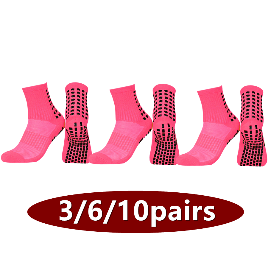 Sports Socks - 3/6/10 par męskich i damskich antypoślizgowych