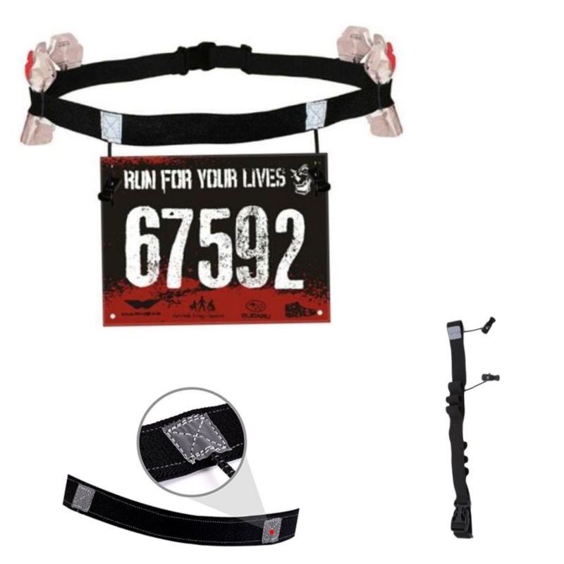 Race Bib - Pas do biegania z numerem startowym,