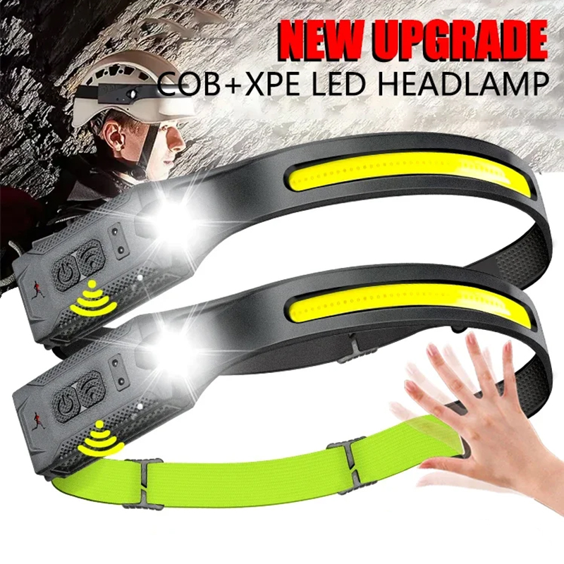 Running Headlamp - Latarka czołowa LED ładowana przez USB,