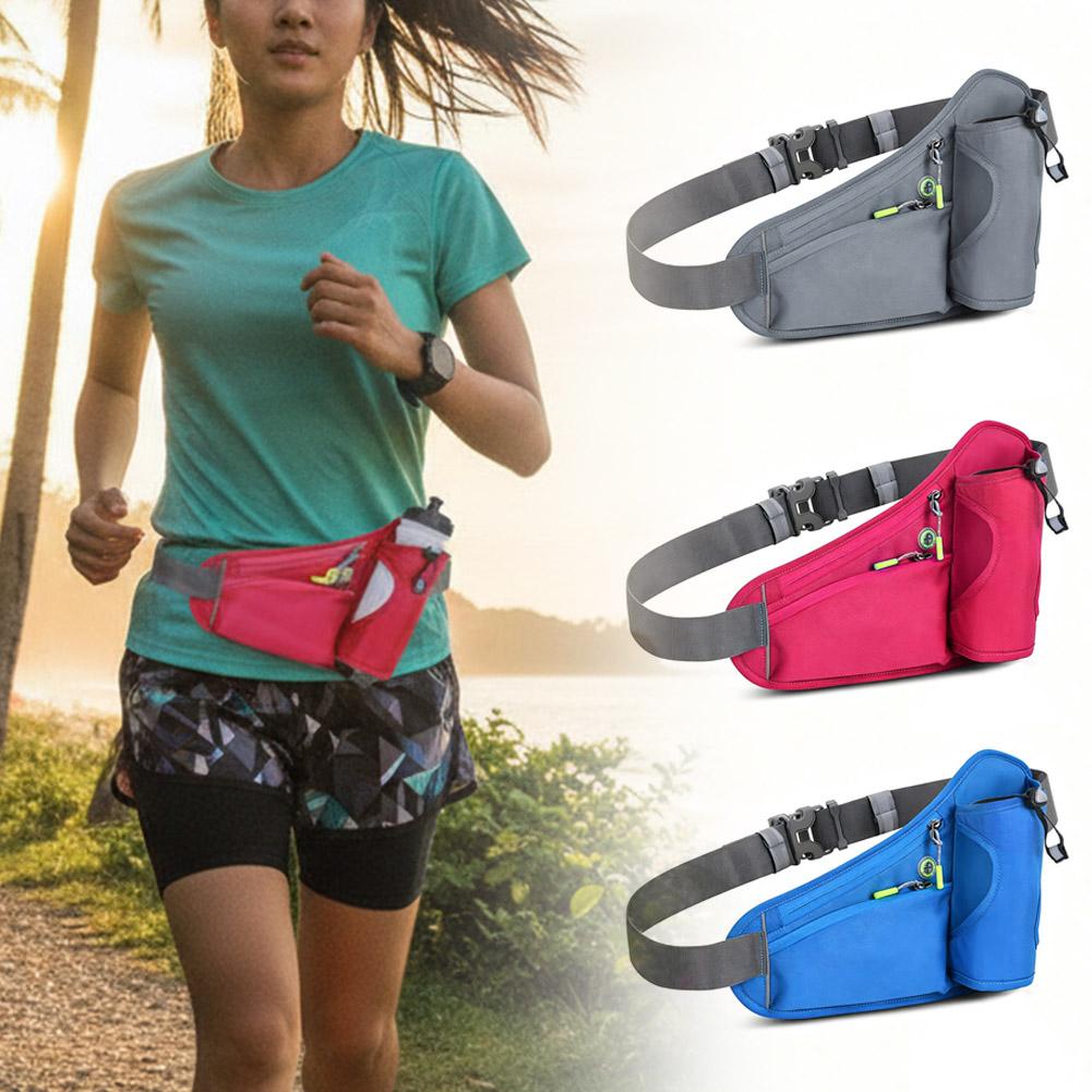 Running Belt - Saszetka biodrowa z uchwytem na butelkę,