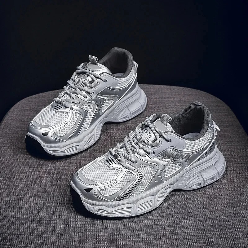 Running Shoes Women - Nowe damskie sneakersy na grubej podeszwie