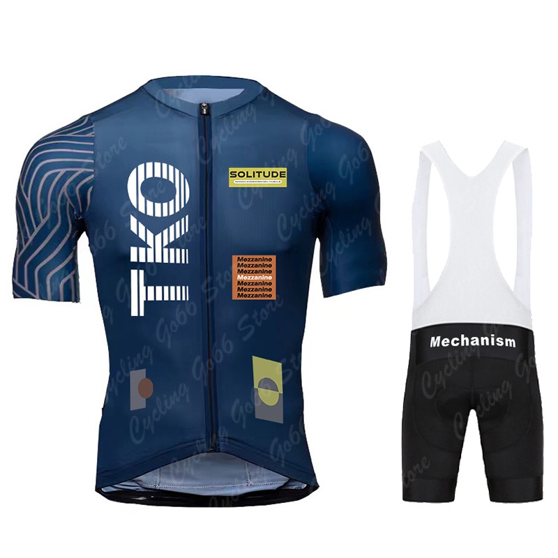 Race Bib - Męski zestaw kolarski: koszulka z krótkim