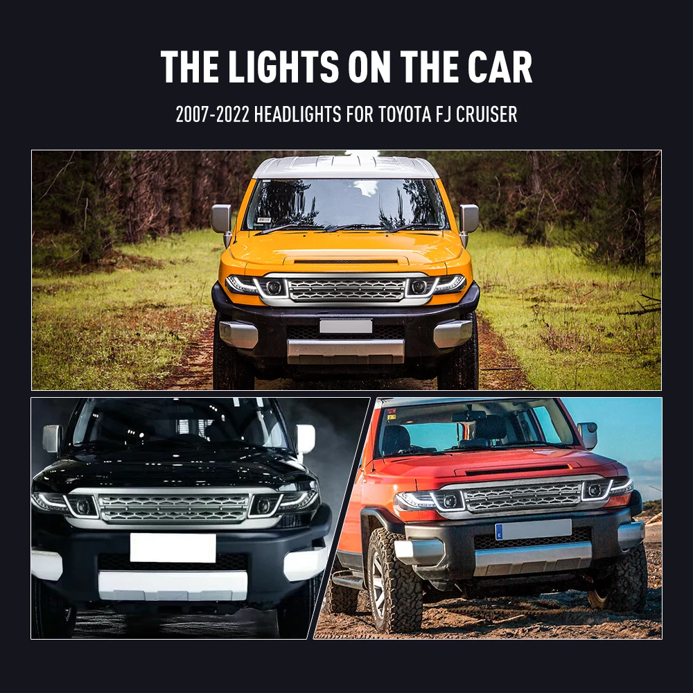 Running Headlamp - 2 szt. Lampy przednie do stylizacji