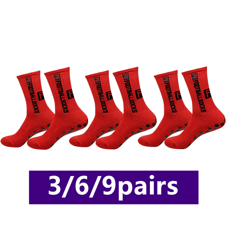 Sports Socks - 3/6/9 par unisexowych, antypoślizgowych, oddychających skarpet