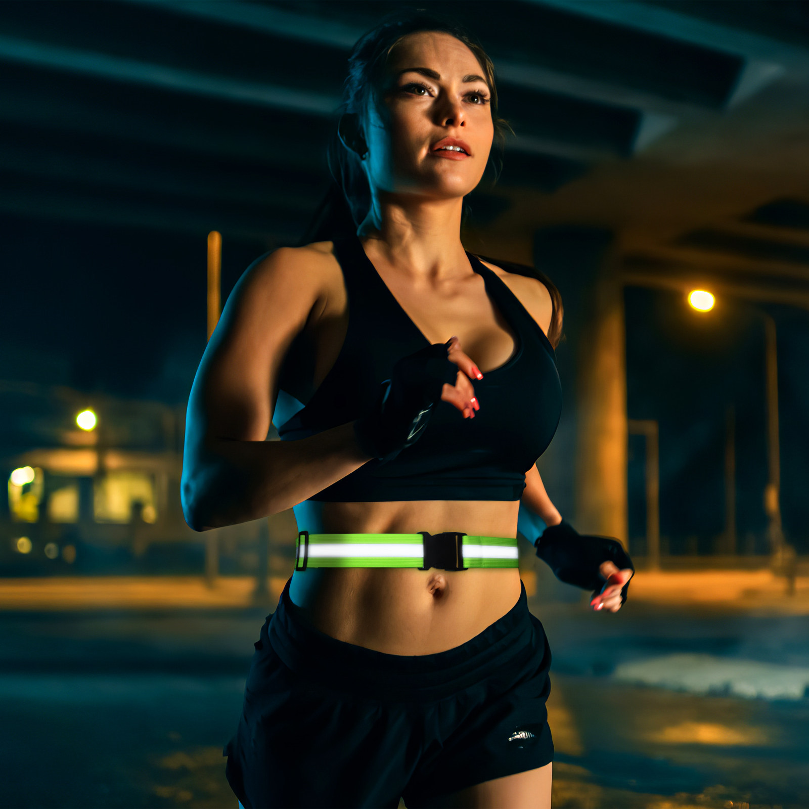 Fluorescencyjna, zielona, odbl – Running Visibility Gear recenzja i cena