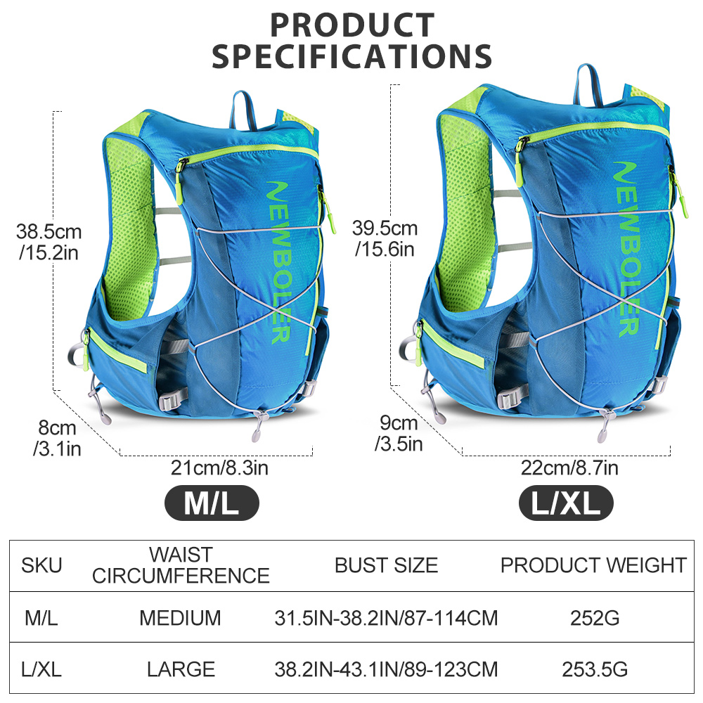 Plecak-westka hydracyjna NEWBO – Hydration Vest recenzja i cena