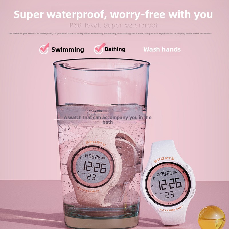 Nowy silikonowy wodoodporny ze – Running Watch recenzja i cena