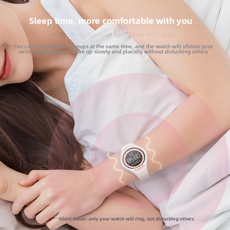 Nowy silikonowy wodoodporny ze – Running Watch recenzja i cena