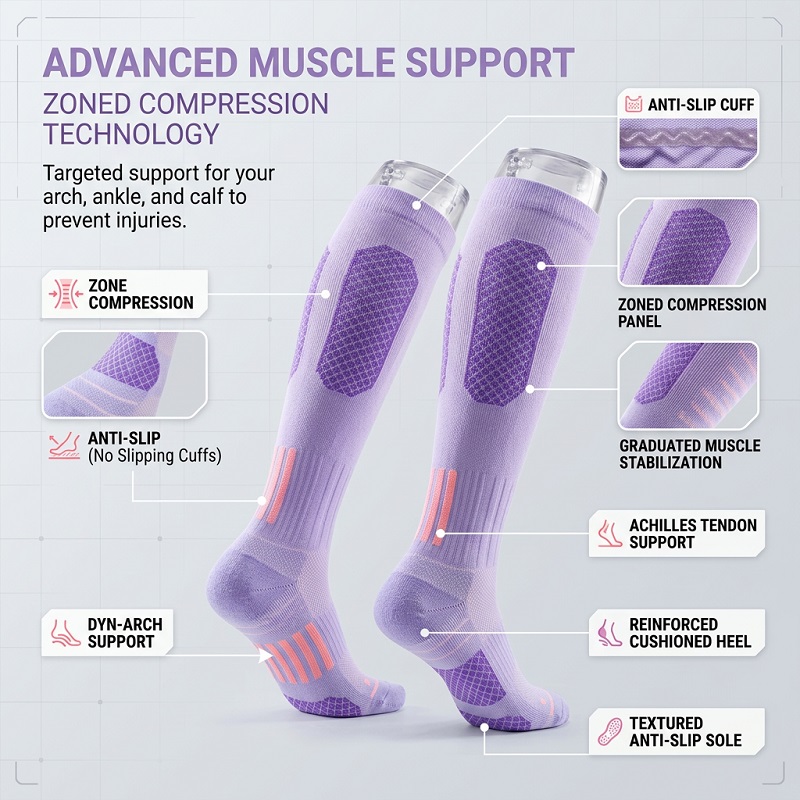 1/6 Par Damskich Letnich Skarp – Sports Socks recenzja i cena