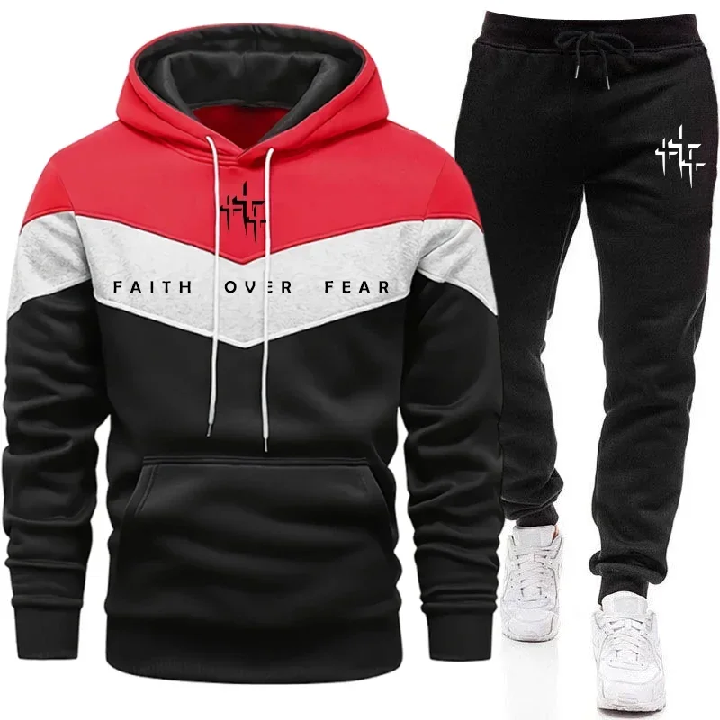Faith Over Fear – męski dres s – Joggers Pants recenzja i cena