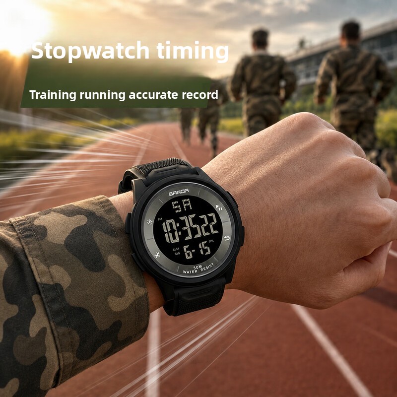 Wielofunkcyjny taktyczny zegar – Running Watch recenzja i cena