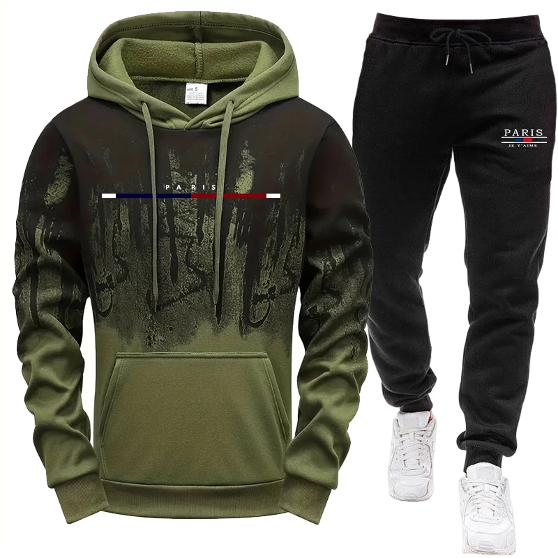 Męski zestaw/bluza z kapturem/ – Joggers Pants recenzja i cena