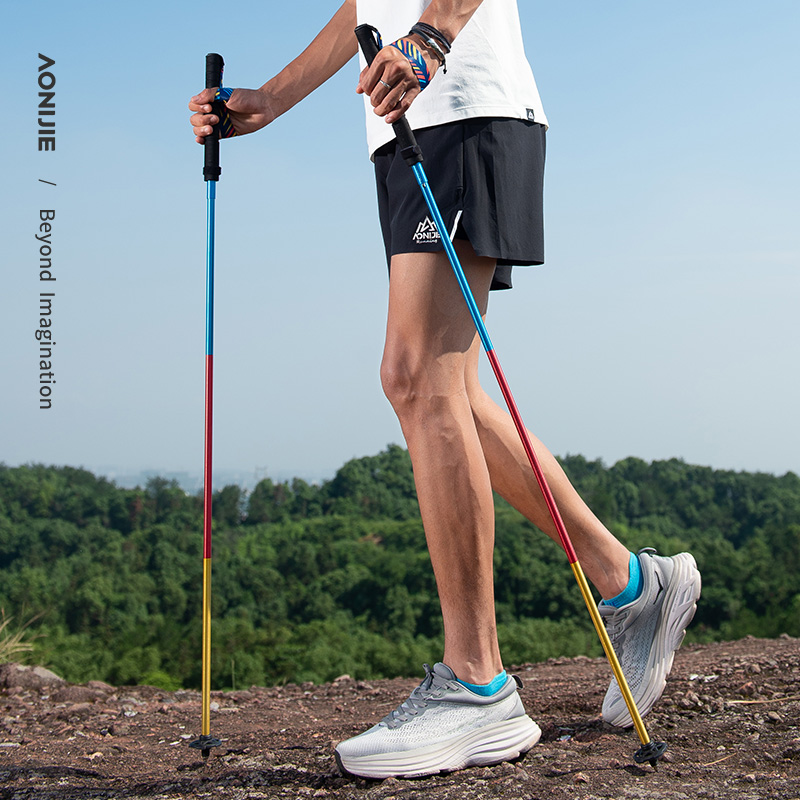 2 szt. AONIJIE Składane kijki  – Trekking Pole Carbon recenzja i cena