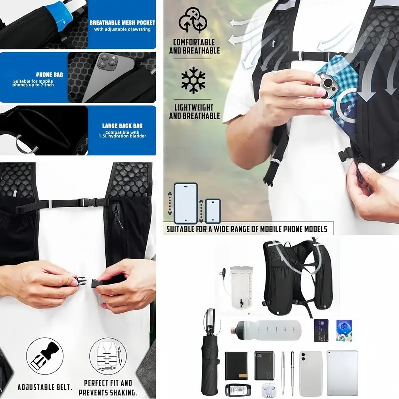 Unisexowa kamizelka do biegani – Hydration Vest recenzja i cena