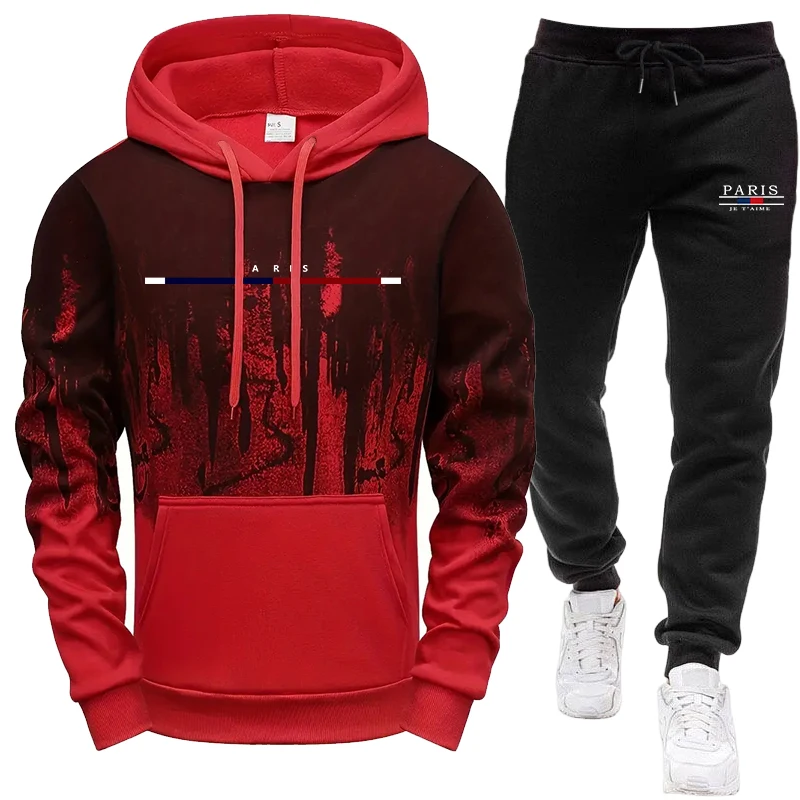 Męski zestaw/bluza z kapturem/ – Joggers Pants recenzja i cena
