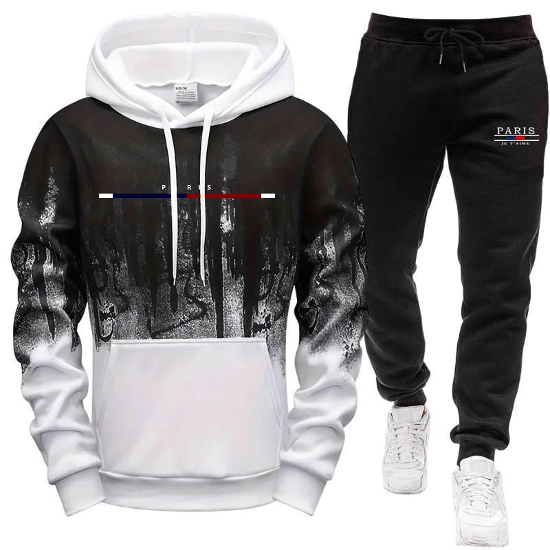 Męski zestaw/bluza z kapturem/ – Joggers Pants recenzja i cena