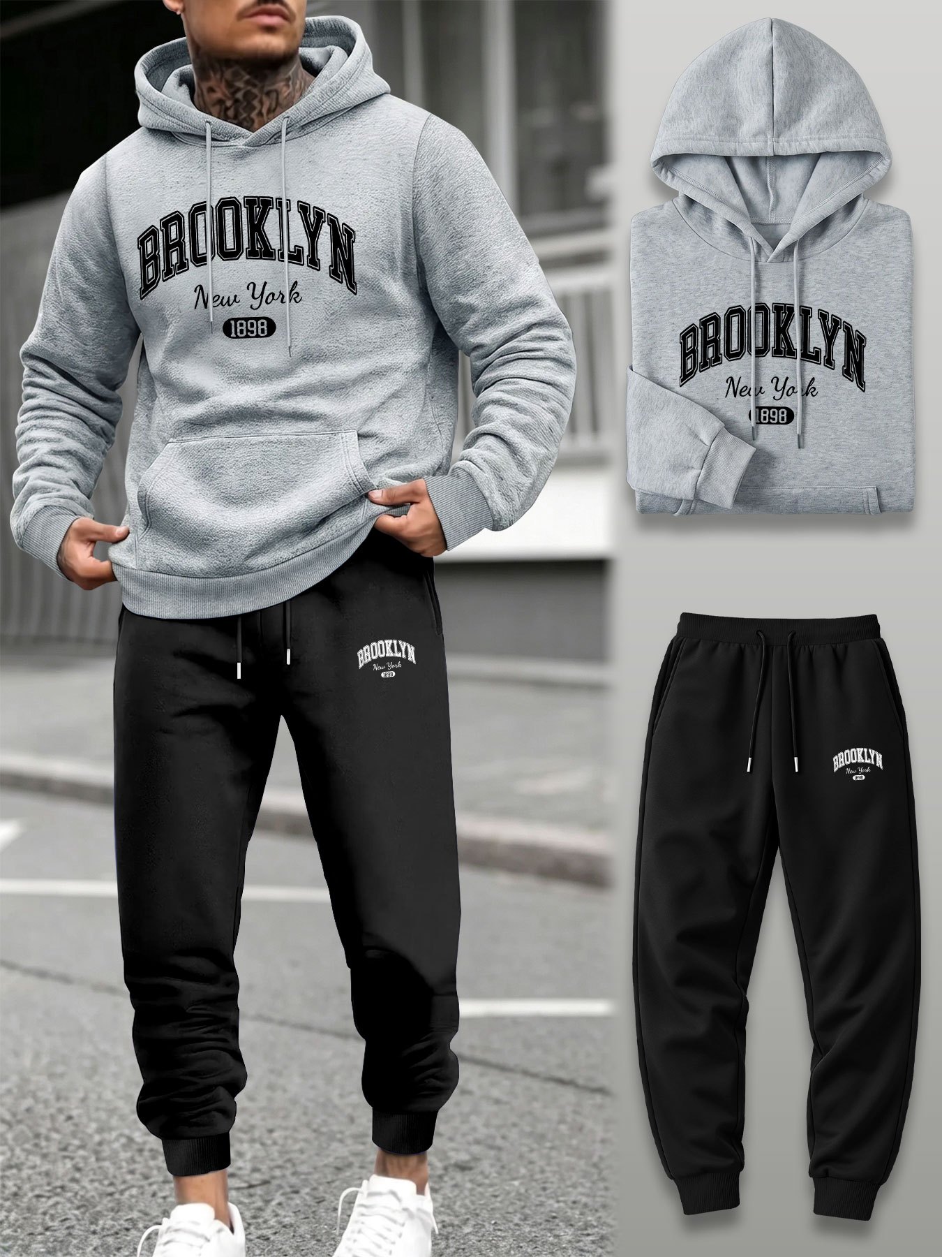 Męski dwuczęściowy dres: bluza – Joggers Pants recenzja i cena