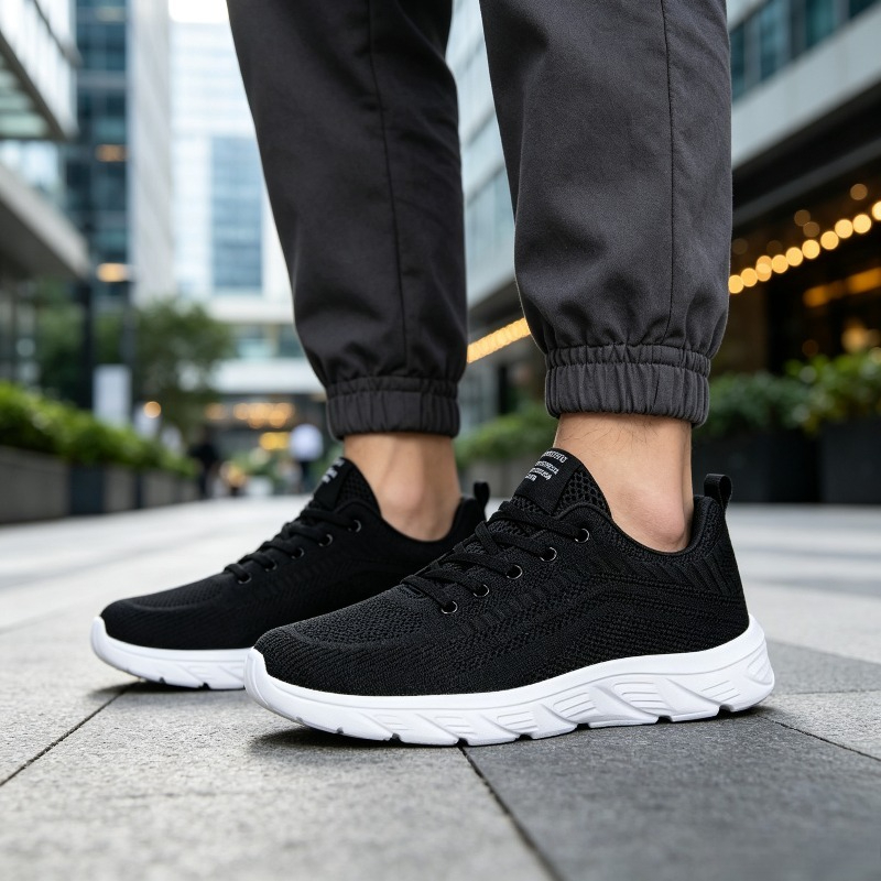 Męskie, oddychające, dzianinow – Running Shoes Men recenzja i cena