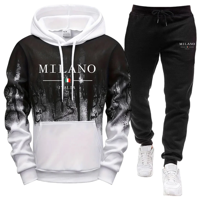 Męski zestaw/bluza z kapturem/ – Joggers Pants recenzja i cena